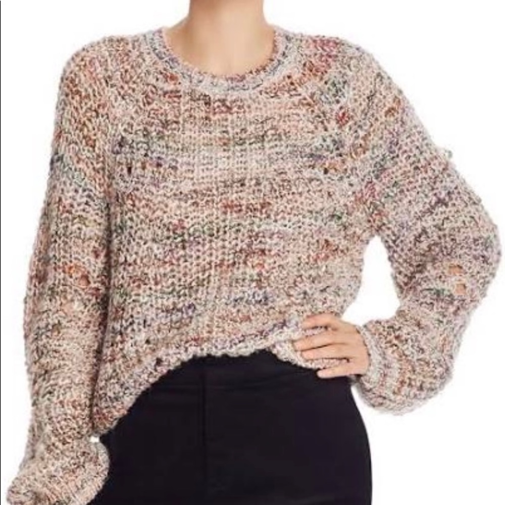 Joie Pink Sweater (WORN ONCE TO TRY ON)